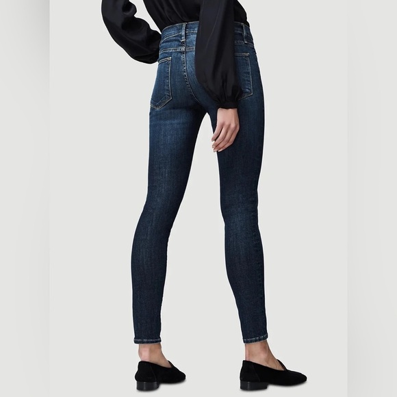 Frame • Le High Skinny Harvard Wash Dark Blue Skinny Jeans - Picture 3 of 9